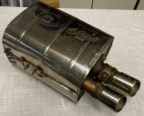 Silenziatore scarico 167998 - dx,
