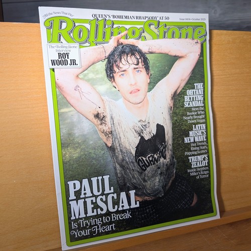 Rolling stone magazine issue - magazine,