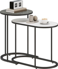 Set Di 2 Tavolini Da Salotto