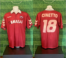 Maglia A.S. CITTADELLA calcio MATCH WORN ISSUED Hummel 2000 2001 18 CINETTO