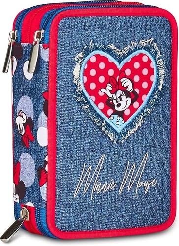 Astuccio scuola zip - 3, minnie