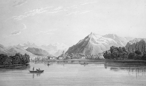 Svizzera castello lago - lago, thun