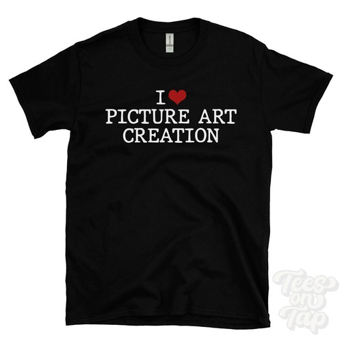 Shirt love picture art - i,