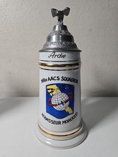 Beer Stein 1981st AACS SQUADRO