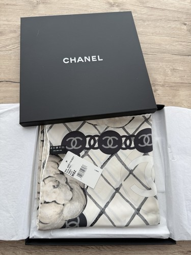 Sciarpa quadrata chanel seta - chanel,