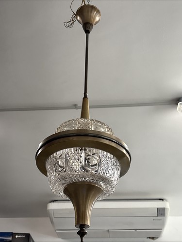 Lampadario cristallo antico - lampadario,