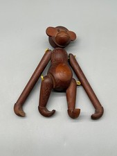 WOODEN MONKEY FIRMATA KAY BOJESEN DENMARK COPYRIGHT SCIMMIA VINTAGE LEGNO