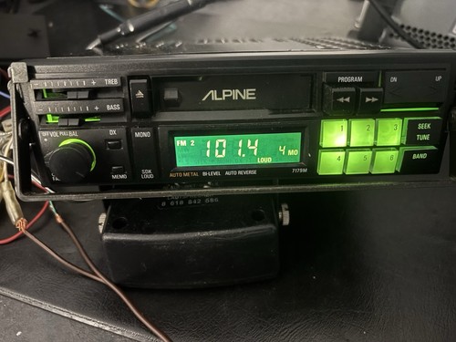 Cassetta autoradio alpine - autoradio,