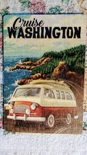 WOODEN PHOTO POST CARD CAMPER