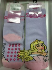 CALZE ANTISCIVOLO BAMBINA IN COTONE A FANTASIA PRINCIPESSE DISNEY Tg. 31/34