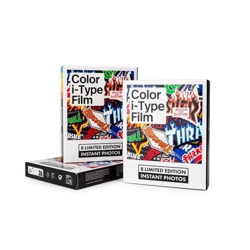 Polaroid type color film - i-type,