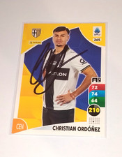 AUTOGRAFO CHRISTIAN ORDONEZ AC