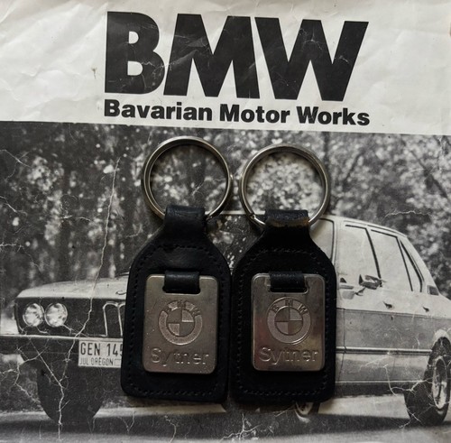 Two genuine bmw keyrings - two,