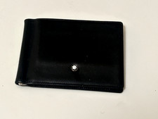 Portafoglio Montblanc nero in