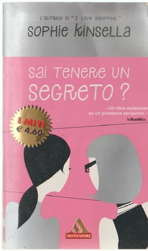 Libro sai tenere segreto - tenere,