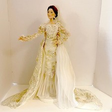 Bambola sposa porcellana - sposa, in