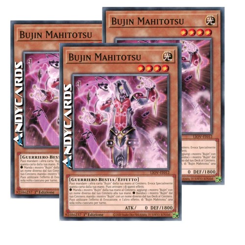 Bujin mahitotsu comune - bujin, 3x