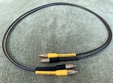 ANALYSIS PLUS MICROINTERCONNESSIONI OVALI IN RAME *COPPIA DA 1 METRO* CON RCA *$360*