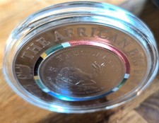 1 oz argento Krugerrand 2022 in anello polimerico, rara edizione limitata