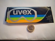 ADESIVO VINTAGE STICKER KLEBER OCCHIALI UVEX sci ski