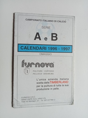 Calendario campionato italiano - calendario,