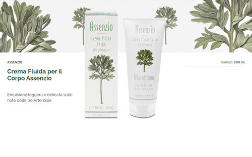 Erbolario assenzio crema - l'erbolario,