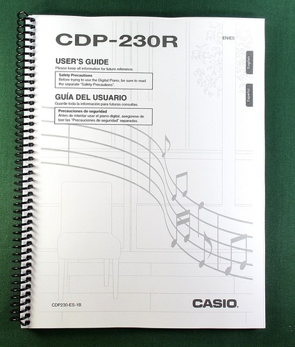Casio cdp 230r instruction - casio, cdp-230r