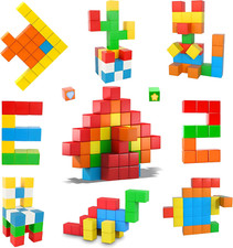 51 Pezzi Cubi Magnetici 3D Set