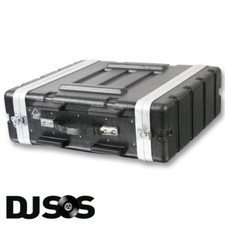 Custodia rack ABS 3U | Flight Case - custodia da volo montaggio su rack | custodia attrezzatura | DJ