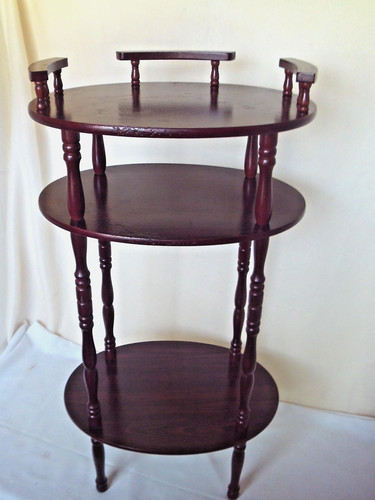 Tavolino legno stile antico - in,