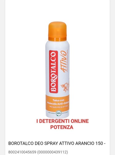 Borotalco deodorante intimo - deodorante,