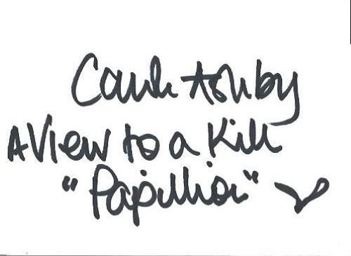 Carole ashby person signed - carole,