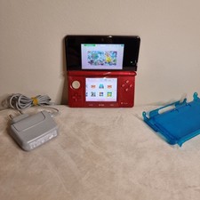 Nintendo 3DS Red Metallic – Console Portatile Usata Originale – Buono Stato Funz