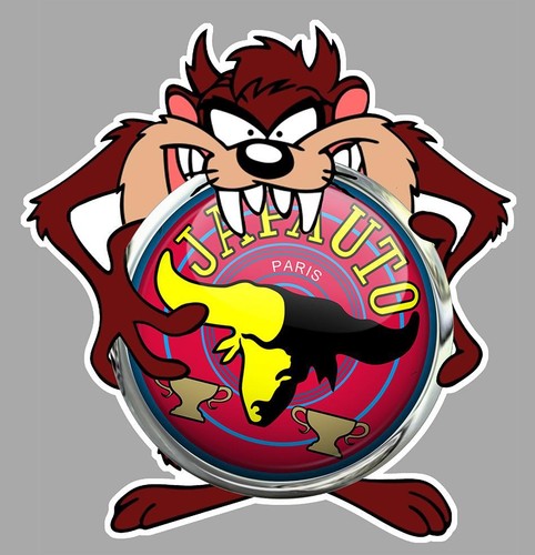 Japauto taz sticker vinyle - taz,