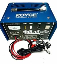 Carica Batteria 12-24 V 10 A Moto Auto Camper Barca Caricabatterie Portatile