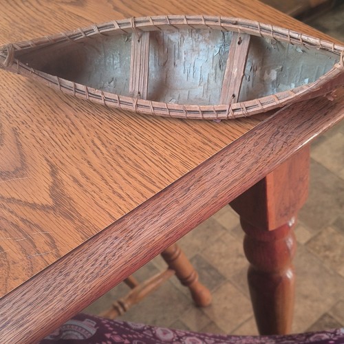 Canoa corteccia betulla - corteccia,