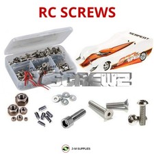 RCScrewZ Kit viti inox ser045 per Serpent 977e 1/8° | SET