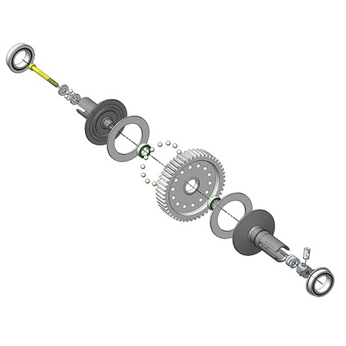 Mip super ball diff - diff,, tamiya