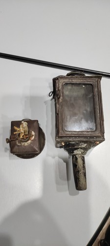 Antica lampada carrozza - lampada,