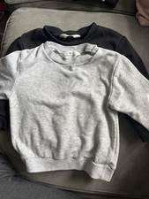 Felpe ragazzo, set di 2, nere