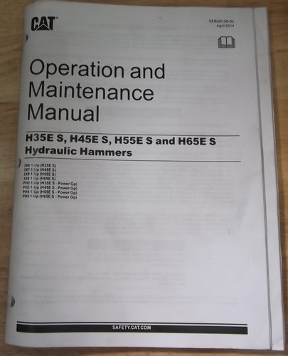 Cat caterpillar h35e - cat, h45e