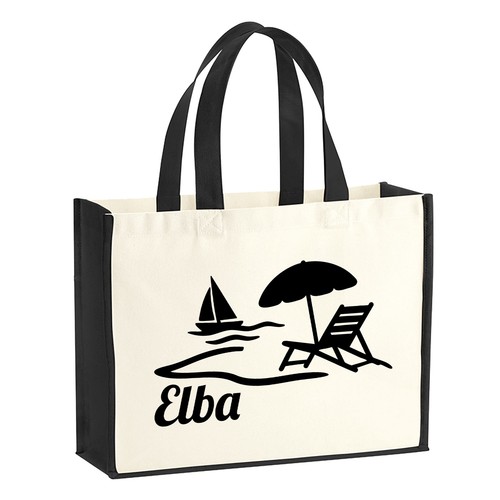 Borsa juta motivo isola - in,