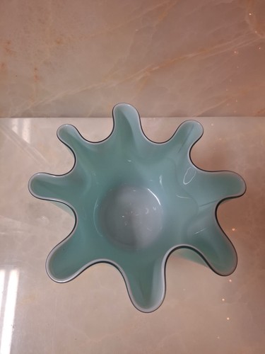 Vaso fazzoletto venini - venini, in