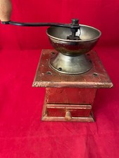 Macinino da caffè, rivestito in foglia di rame, usato vintage, testato (MAC043)