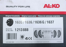 Originale Ganasce Freno Alko 1635 1636 1637 Al-Ko Set 47 160x35 Pastiglie 121388