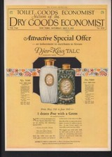 1925 DJER-KIS TALC POWDER