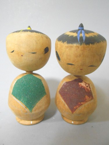 Coppia bambole kokeshi - coppia, di