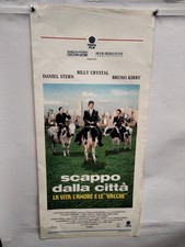 Locandina Scappo dalla città: la vita, l'amore e le vacche Underwood 33X70 cm ▓