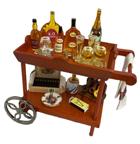 Carrello bar per bambole - bar,
