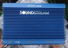 Soundstream Reference 404s 100w x 4 Amplifcatore 4 Canali Vecchia Scuola